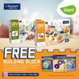 Giant Malaysia: Get a FREE Building Block Set with Anmum!