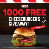 Score a FREE Cheeseburger at TGI Fridays’ Grand Opening!