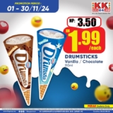 Indulge in KK Super Mart’s Exclusive Drumsstick Vanilla & Chocolate Promo in November 2024!