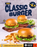 Unleash Your Cravings with Bask Bear’s Classic Burger – Just RM6.90!