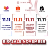 Magicboo’s 11.11 Mega Sale: Up to 60% Off & Unbeatable Deals!