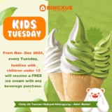 Scoop Up FREE Ice Cream for Your Little Ones! Kids Tuesday at Bingxue!