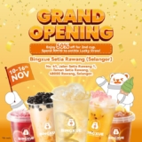 Bingxue Setia Rawang Grand Opening: 50% Off Your Second Cup & Lucky Draw!