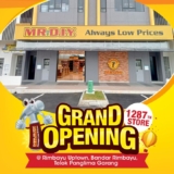 Grand Opening Deal! Score Free Gifts at MR.DIY’s Newest Store (November 2024)