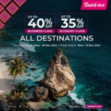 Batik Air: Amazing Asia, Middle East & Australia Flight Deals – Up to 40% Off!