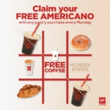 Beat the Monday Blues with SFCoffee’s FREE Americano & Pastry Deal!