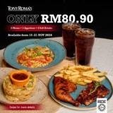 Tony Roma’s Duo Delight: November 2024’s Unmissable Meal Deal!