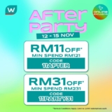 Watsons Malaysia’s 11.11 Super Sale After Party: Score Up to RM31 Off!