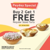 Sweeten Your Payday with Hokkaido Baked Cheese Tart’s Buy 2 Get 1 Free Tart Deal! (November 2024)