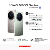 Vivo X200 Series: Up to RM1,590 in Savings at Senheng’s Limited-Time Pre-Order Deal!