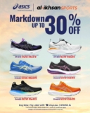 Al-Ikhsan Sports x ASICS Running Shoe Sale: Up to 30% Off Top Models!