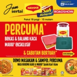 Maggi Sah Malaysia Roadshow: Free Exclusive Maggi Goodies & Delicious Food Samples in Tapah!