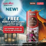 Score a FREE Can of Wonda Kopi Kluang: Limited-Time Member Exclusive Giveaway!