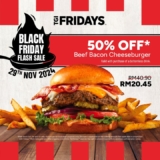 Black Friday Burger Bonanza: Score a Half-Price Beef Bacon Cheeseburger at TGI Fridays!