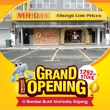 MR.DIY Grand Opening Deal: FREE Umbrella or Glass at Bandar Bukit Mahkota! (November 2024)