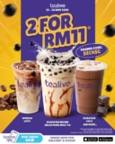 Tealive’s Unbeatable 2-for-RM11 Deal: Grab Your Favorite Drinks Now!