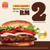 Double the Whopper, Double the Delight: Burger King’s Unbeatable November Deal!