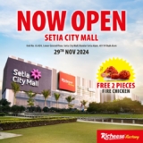 Richeese Factory Setia Alam Grand Opening: FREE Fire Chicken & More!