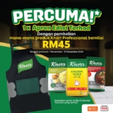 NSK Trade City Grab a FREE Knorr Professional Apron! Limited Time Offer!