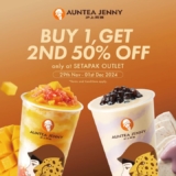 Setapak Students! Score 50% Off Your Second Cup at AUNTEA JENNY This Weekend!