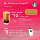 Starbucks Malaysia December 2024 Deals: Unwrap Festive Flavors & Unbeatable Offers!