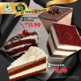 Baker’s Cottage Sweeten Your Day: 2 Cakes or Mousse Cups for Only RM11.99!