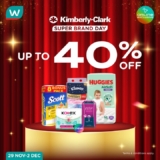 Stock Up on Kimberly-Clark Essentials: Up to 40% OFF at Watsons Malaysia!