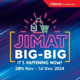 BIG Pharmacy’s JIMAT BIG-BIG Weekend Sale: Up to 50% Off Storewide!