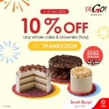 Sweeten Your Celebrations with Secret Recipe’s December 2024 Cake Deal!