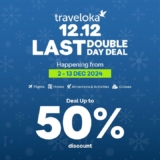 Traveloka’s 12.12 Mega Travel Sale: Up to 50% Off Flights, Hotels & More!