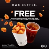 HWC Coffee : Grab a Free Drink with Every Order of Chicken Bites! [Limited Time Offer]