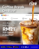 Get RM21 FREE ZUS Coffee with Rize by alrajhi Bank – Limited Time Offer!