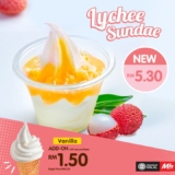 Beat the Heat with Marrybrown’s Refreshing Lychee Sundae Deal!