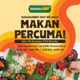 Ipoh Bros! FREE Food Feast at BananaBro Ipoh Parade – December 9th, 2024!