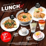 Absolute Thai’s Unbeatable Lunch Set Promo: Delicious Deals This Week!