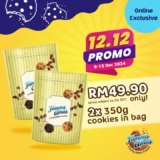 Sweet Deal Alert! Grab 2 Bags of Famous Amos Cookies for RM49.90!