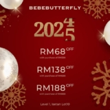 BebeButterfly’s Christmas Countdown Sale 2025 – Snag Savings at ISETAN!