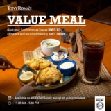 Tony Roma’s Malaysia: Indulge in a Delicious Value Meal Starting from RM15.90!