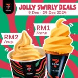 Mango Madness: 7CAFé’s Jolly Swirly Deal – Get Your Mango Passion Soft Serve for RM1!