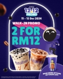 Tealive’s 12.12 Double the Delight: Buy 2 Get RM12 Deal