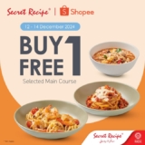 Double the Deliciousness with Secret Recipe’s Buy 1 Get 1 Shopee Deal!