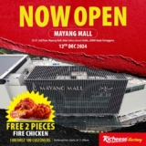 Richeese Factory’s Mayang Mall Grand Opening: Score Free Fire Chicken & Exclusive Discounts!