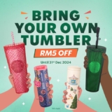 Sustainable Sips: RM5 Off at Starbucks Malaysia (Limited Time Offer)