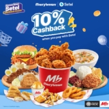 10% Cashback at Marrybrown with Setel – December 2024 to January 2025!