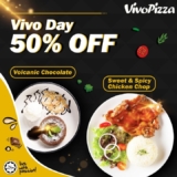 Vivo Pizza Midweek Pizza Party: 50% & 30% Off on Selected Dishes!