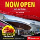 Richeese Factory’s Grand Opening in East Coast Mall – Savor 50% Off and Free Fire Chicken!