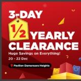 Harvey Norman Pavilion Damansara Heights: Up to 70% Off in a 3-Day Clearance Sale