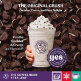 Chill Out This Holiday Season with 50% Off at Coffee Bean!