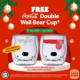 Limited Edition Coca-Cola Bear Cup Giveaway at Burger King – December 2024