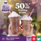 December Delight: 50% Off Holiday Drinks at Coffee Bean